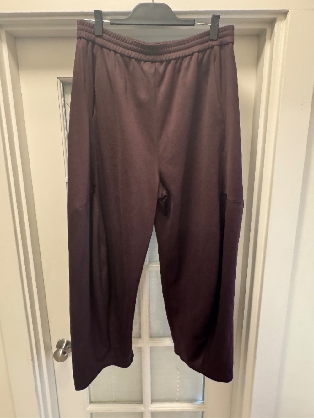 Tibi Active Knit Winslow Snap Hem Pants Brown Size L (Petite / Short)